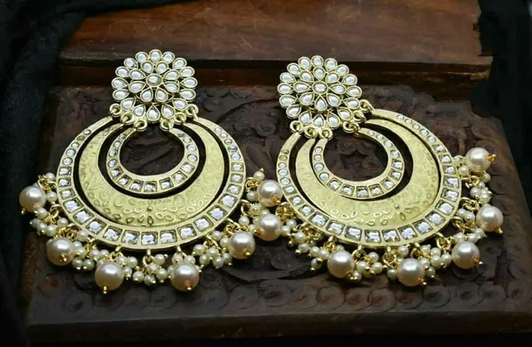 Yellow___Alloy_Earrings_Set_For_Women