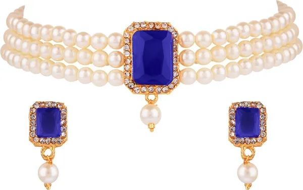Blue_Premium_Alloy_Necklace,_Pendant_&_Earrings_Jewellery_Set_For_Women