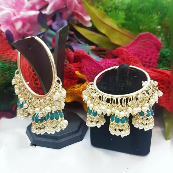 Platinum__Brass_Jhumka_Earrings_For_Women