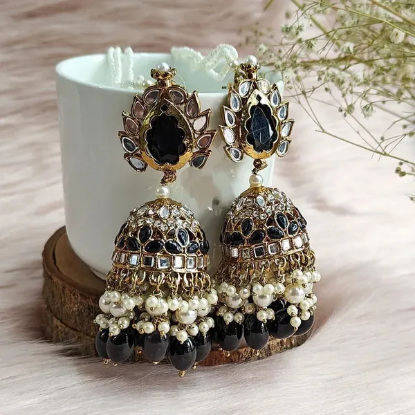 Black_Chandbali_Clip-on_Earring__For_Women
