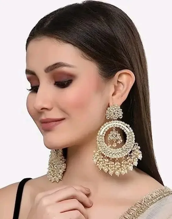White_Chandbali_Clip-on_Earring__For_Women