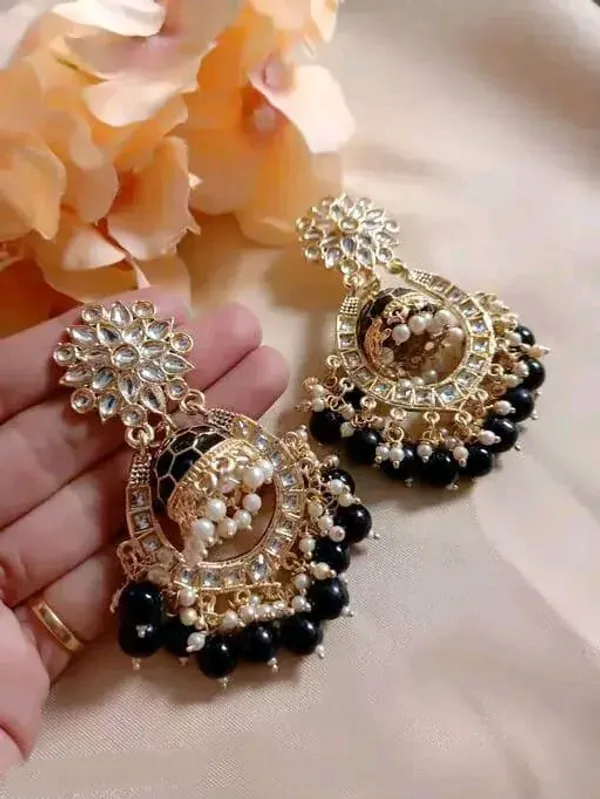 Black_Chandbali_Clip-on_Earring__For_Women