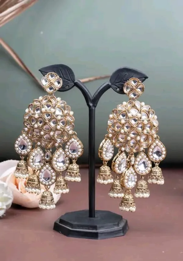 White_Chandbali_Clip-on_Earring__For_Women