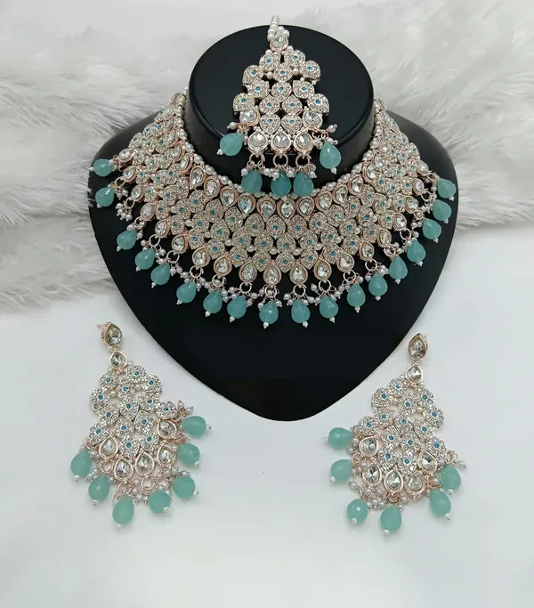 Gold-plated_Necklace__Earring_&_Maang_Tikka_Set__For_Women