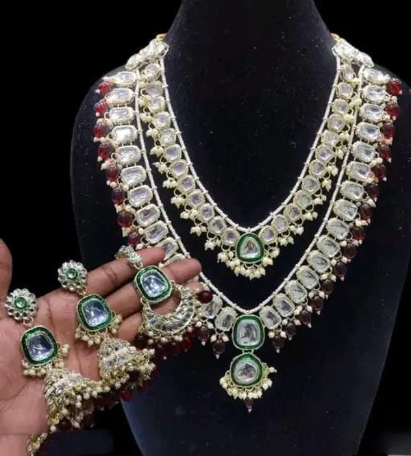 Maroon_Gold-plated_Necklace__Earring_&_Maang_Tikka_Set__For_Women