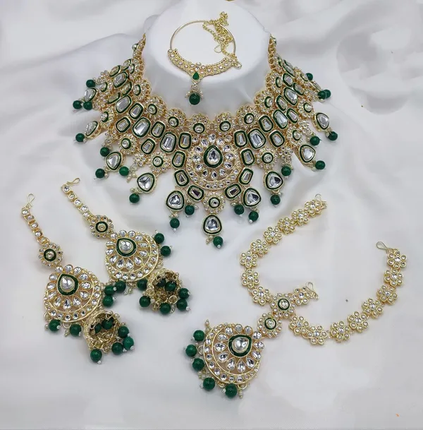 Gold-plated_Necklace__Earring_&_Maang_Tikka_Set__For_Women