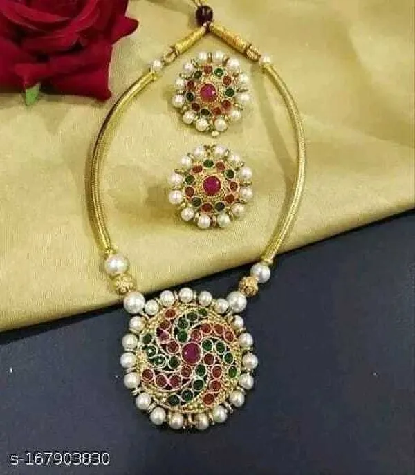 Multicolor_Premium_Alloy_Earrings_&_Necklace_Jewellery_Set_For_Women