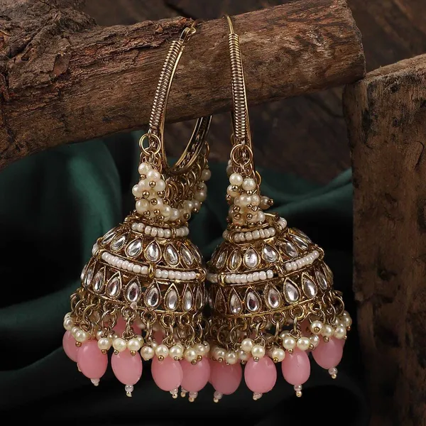 Gold__Alloy_Jhumka_Earrings_For_Women