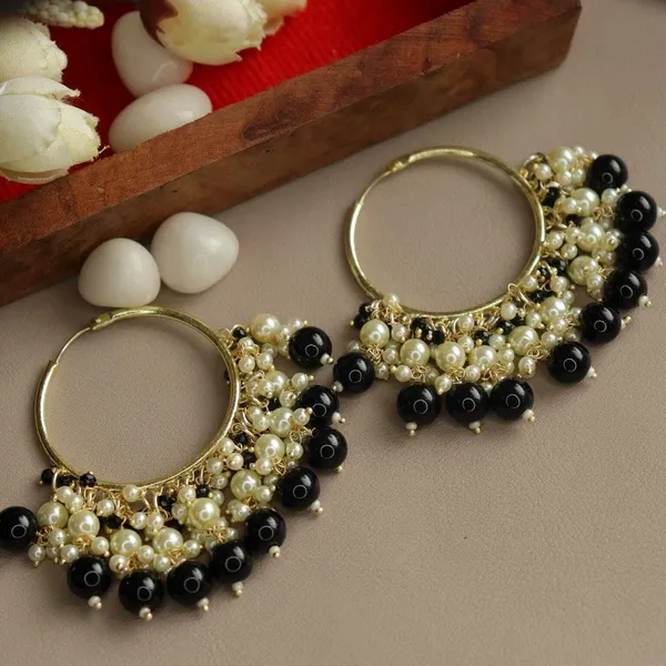 Black__Alloy_Jhumka_Earrings_For_Women