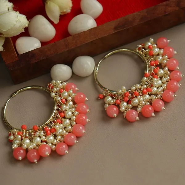 Beige__Alloy_Jhumka_Earrings_For_Women
