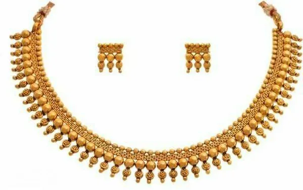 Gold_Premium_Copper_Earrings_&_Necklace_Jewellery_Set_For_Women
