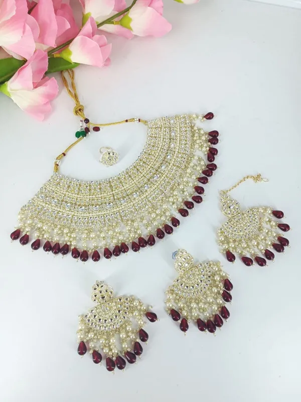 Maroon_Premium__Alloy_Jewellery_Set_For_Women