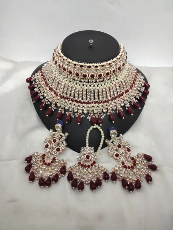 Maroon_Premium__Alloy_Jewellery_Set_For_Women