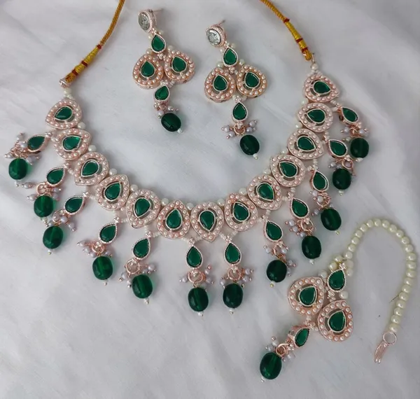 Green_Premium_Alloy_Earrings_&_Necklace_Jewellery_Set_For_Women_(Pack_Of_3)