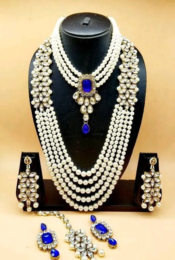 Blue_Premium_Alloy_Earrings_&_Necklace_Jewellery_Set_For_Women