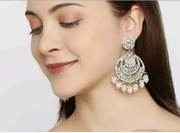 White__Brass_Jhumka_Earrings_For_Women