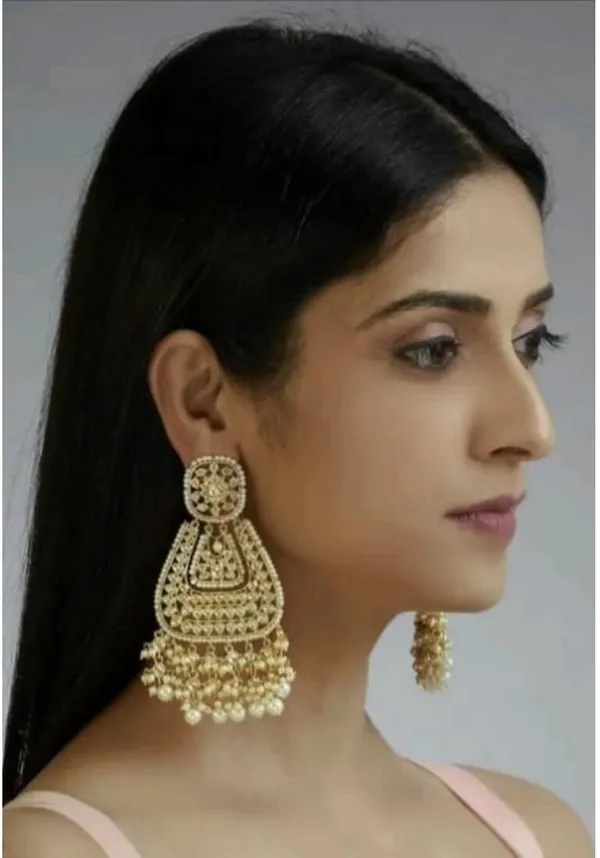 Gold__Brass_Jhumka_Earrings_For_Women