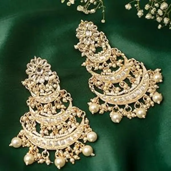 Gold__Brass_Jhumka_Earrings_For_Women