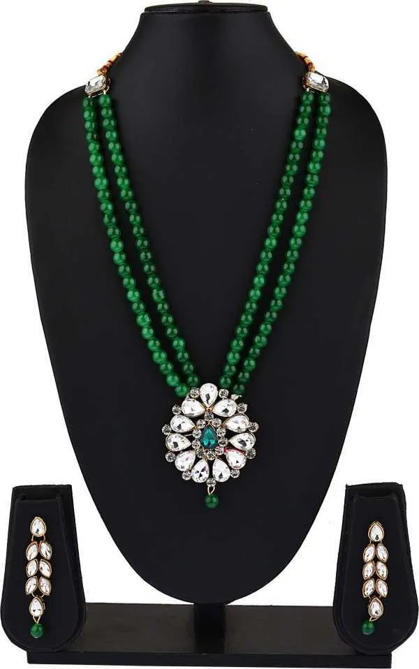 Green_Premium_Alloy_Earrings_&_Necklace_Jewellery_Set_For_Women