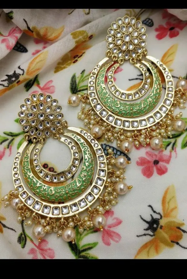 Turquoise___Alloy_Earrings_Set_For_Women