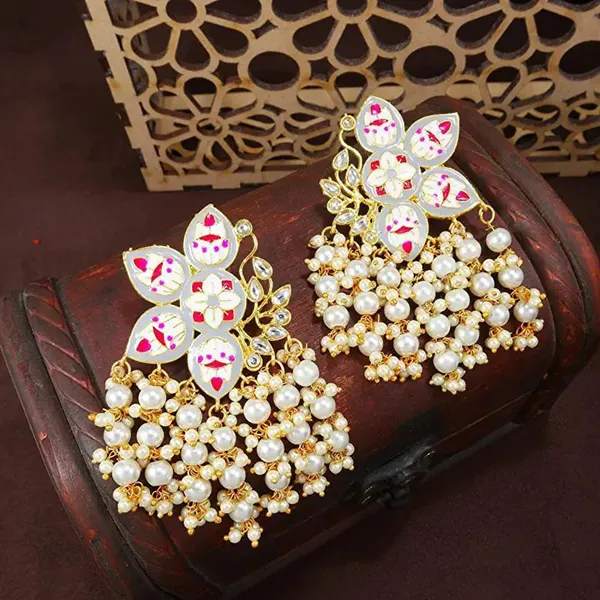 Grey__Brass_Jhumka_Earrings_For_Women