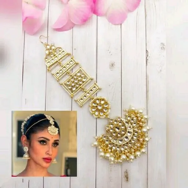 White__Brass_Maang_Tikka_For_Women