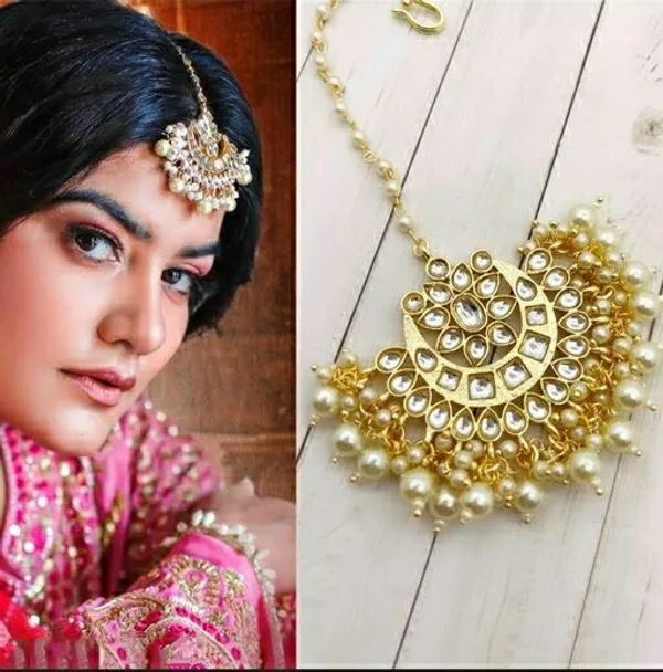 White__Brass_Maang_Tikka_For_Women