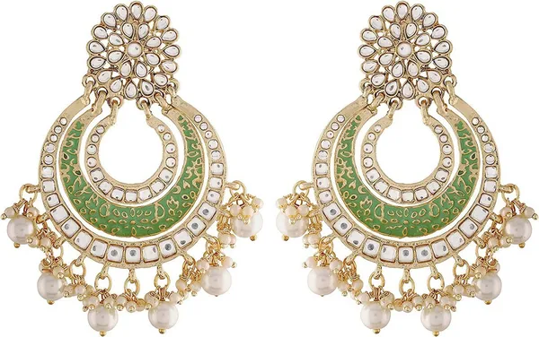 Green__Brass_Chandbali_Earrings_For_Women
