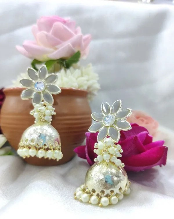 Black__Alloy_Clip-On_Chandbali_Earrings_For_Women