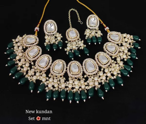 Green_Premium_Alloy_Earrings_&_Necklace_Jewellery_Set_For_Women_(Pack_Of_2)