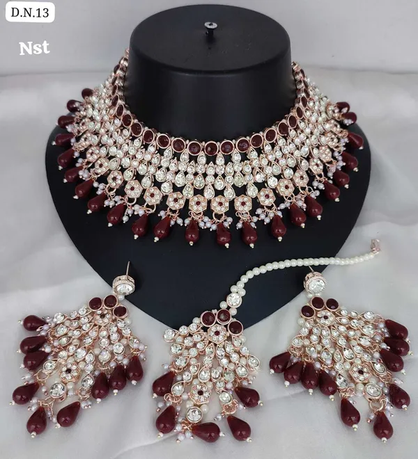 Red_Premium_Alloy_Earrings_&_Necklace_Jewellery_Set_For_Women_(Pack_Of_2)