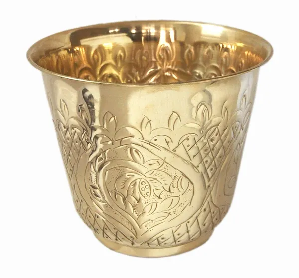 Gold_Brass_Hand_Carved_Decorative_Planter_For_Home_Decor_Dia_12"_x_Height_10"