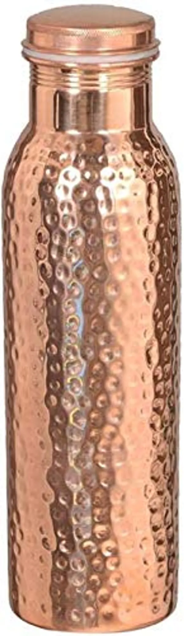 Brown_Copper_Hammered_Water_Bottle