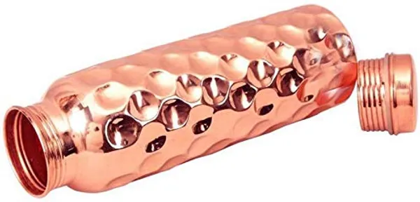 Brown_Copper_Hammered_Water_Bottle