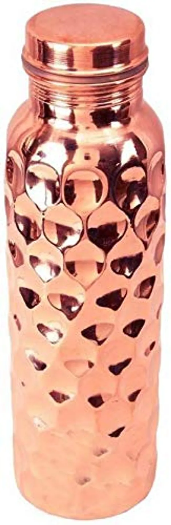 Brown_Copper_Hammered_Water_Bottle