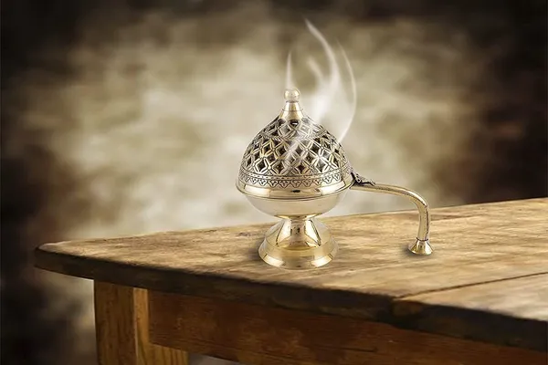 Gold_Brass_Dhuna_Loban_Burner_Dhooni_Dhoop_Decorative_Lubandan_&_Insence_Burnerincense_Holder_For_Home