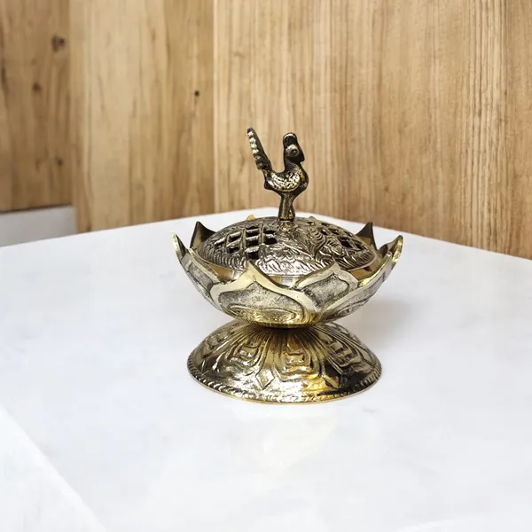 Brass_Lotus_Peacock_Incense_Loban_Holder_Dhuna_Dhoop_Dani_Aarti_Loban_Burner_Purifying_for_Home_Office_Temple