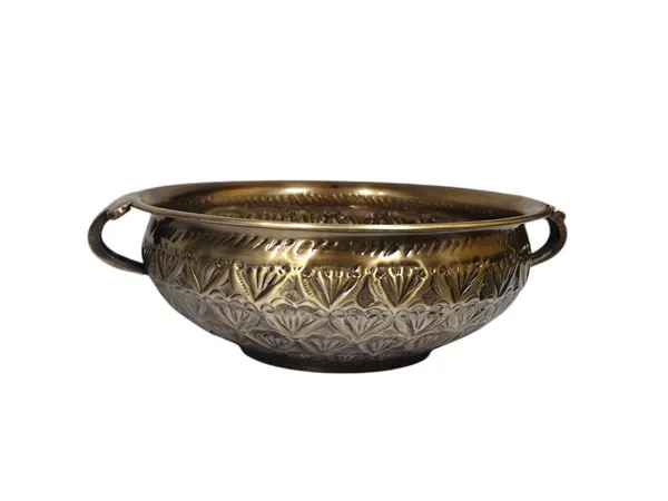 Traditional_Embossed_Brass_Uruli/Urli_Antique_Finish