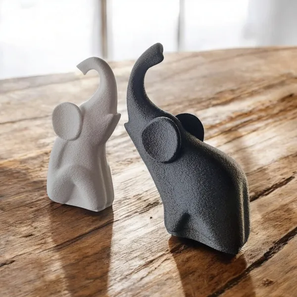 Creations_Home_Decor_Elephant_Statue__for_Home_Decor(Black_&_White)