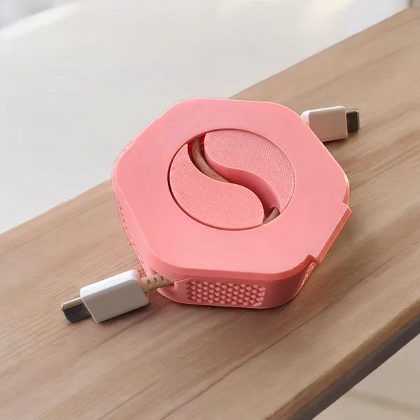 Retractable_USB_Cable_Organizer_Compact_Cord_Management_Pink_Case