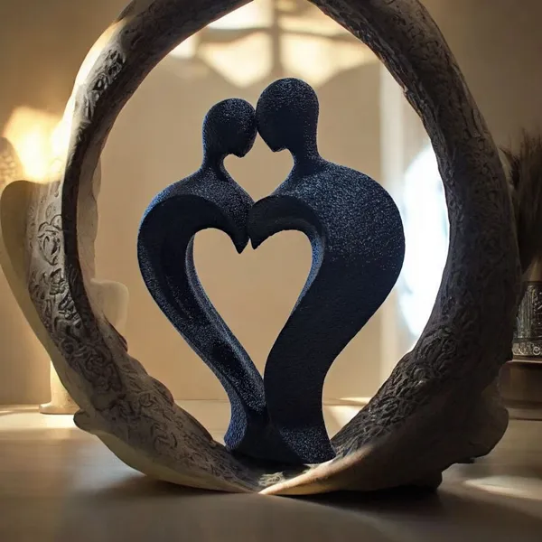 Modern_Heart_Shaped_Abstract_Love_Couple_Sculpture.