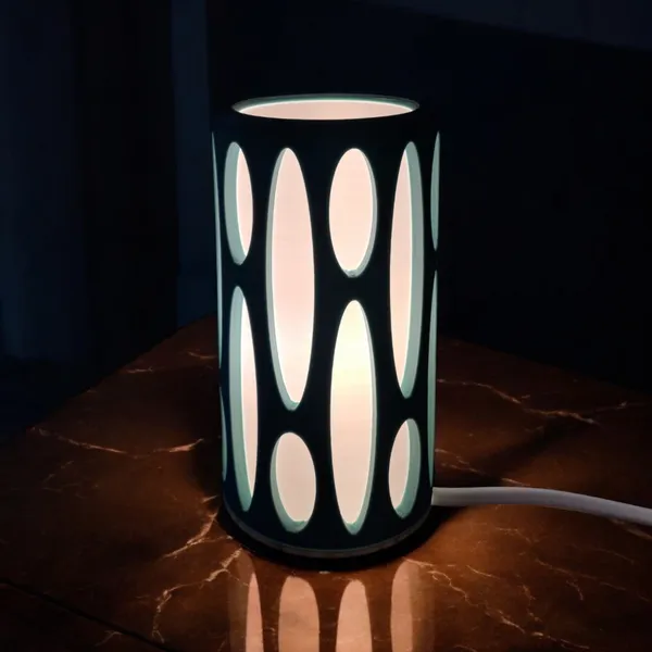 Teal_Blue_Oval_Cut_3D_Printed_Table_Lamp_For_Living_Room_Home_Decor_And_Gifts