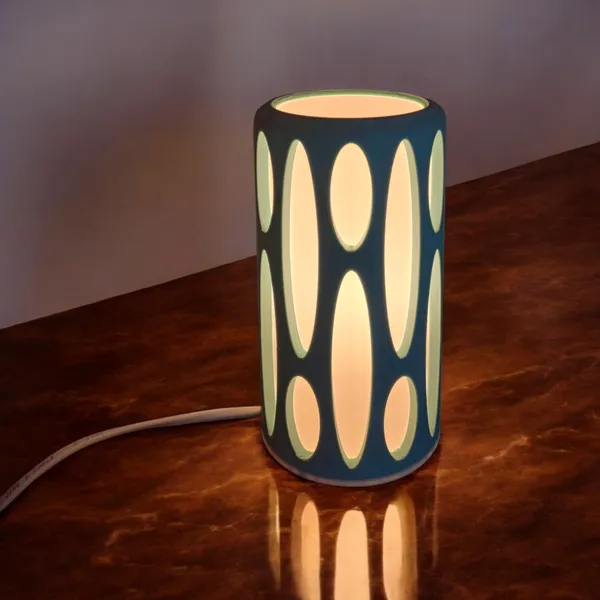 Teal_Blue_Oval_Cut_3D_Printed_Table_Lamp_For_Living_Room_Home_Decor_And_Gifts