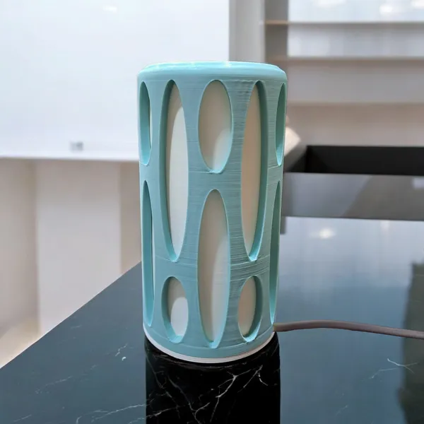 Teal_Blue_Oval_Cut_3D_Printed_Table_Lamp_For_Living_Room_Home_Decor_And_Gifts