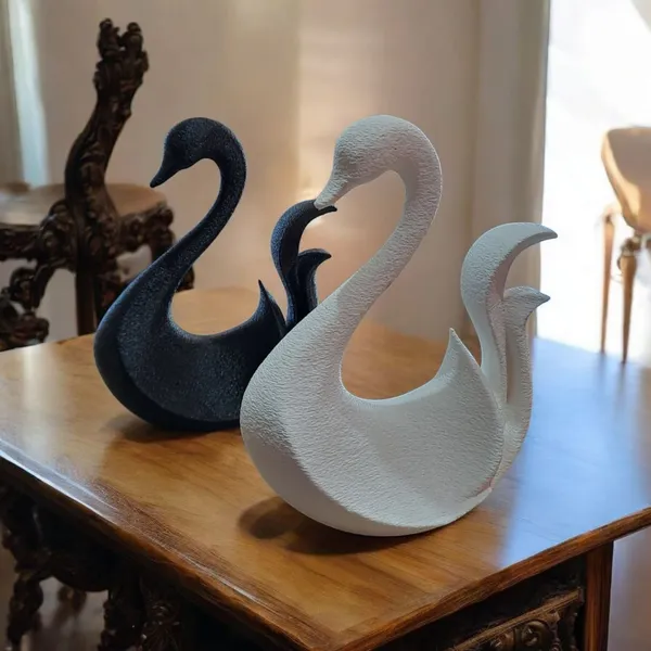 Modern_Home_D?cor_Swan_Couple_Set_of_2Pc_For_Home_Decor.