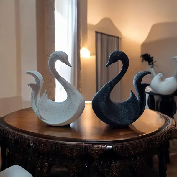Modern_Home_D?cor_Swan_Couple_Set_of_2Pc_For_Home_Decor.