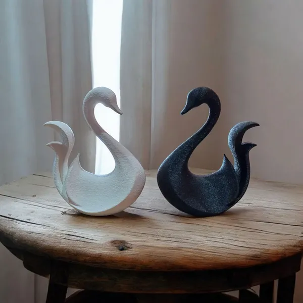 Modern_Home_D?cor_Swan_Couple_Set_of_2Pc_For_Home_Decor.