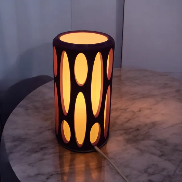 Mauve_Purple_Oval_Cut_3D_Printed_Table_Lamp_For_Living_Room_Home_Decor_And_Gifts
