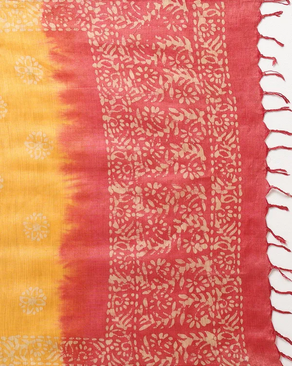 Bright_Red_Batik_Floral_Unstitched_Dress_Material_For_Women
