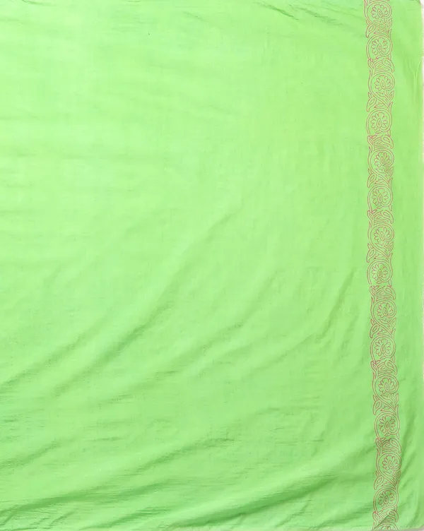 Bright_Green_Handloom_Floral_Unstitched_Dress_Material_For_Women